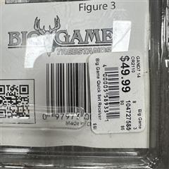BIG GAME HUNTING TREE STAND